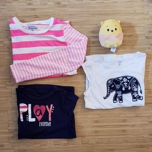 Lot 3 girls tees size 8